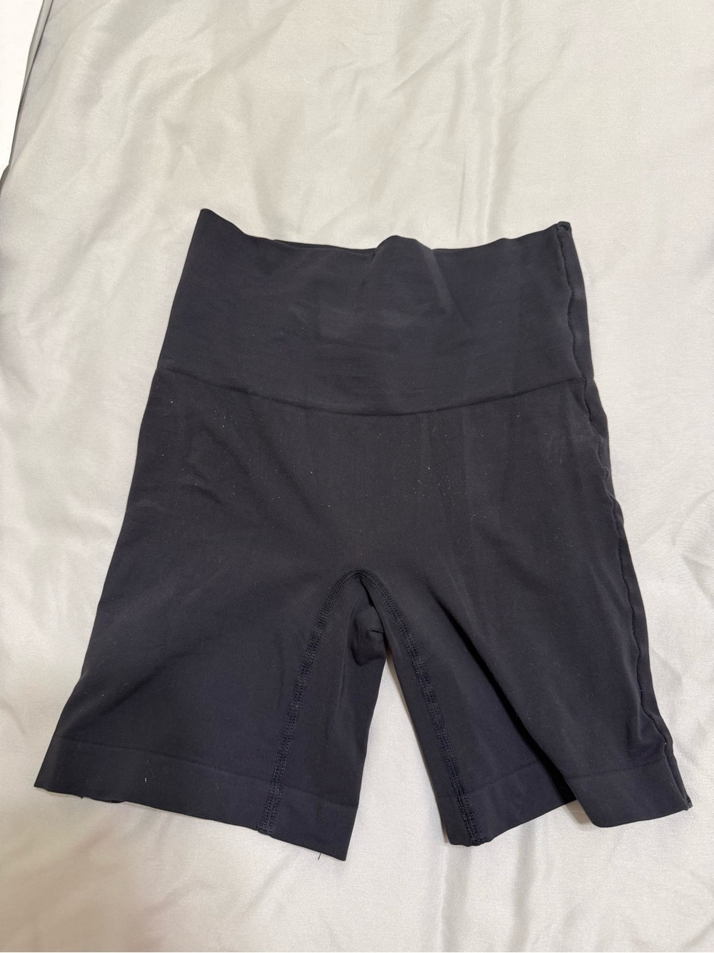 SKIMS High-Waist Black Bike Shorts